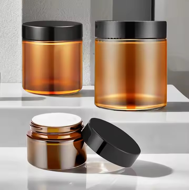 Glass Jar for Creams – Elegant & Durable Packaging LBJ342
