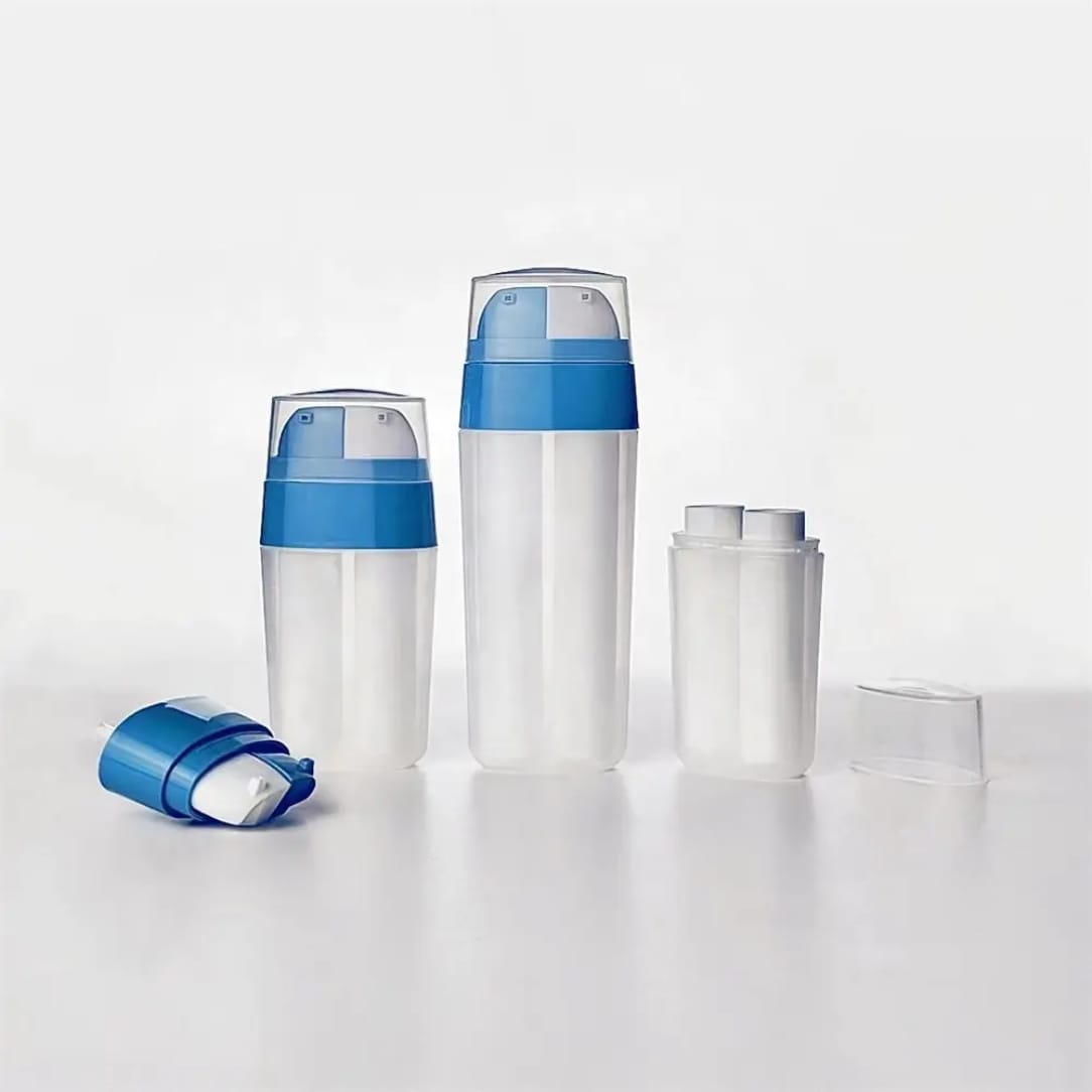 Double Tube Vacuum Cream bottle LBP412
