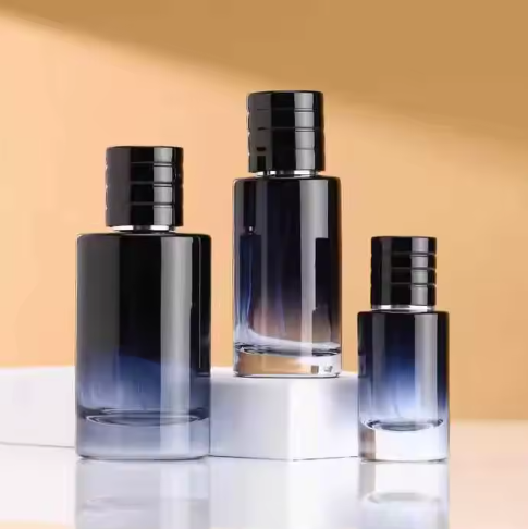 Elegant Gradient Glass Perfume Bottles LB001