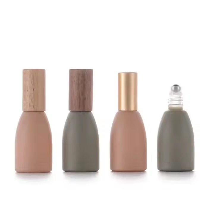 Eco-Friendly Matte Glass Roll-On Perfume Bottles – 30ml