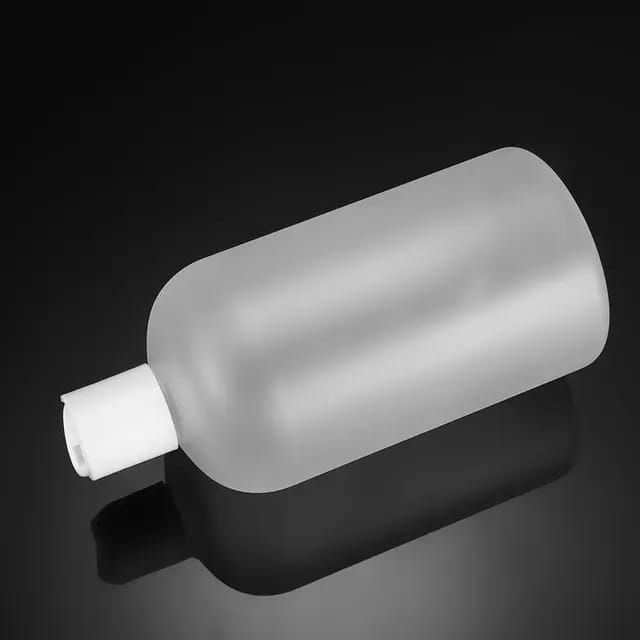 Plastic Round Hair Gel Lotion Bottle Body Wash Bottle with Disc Top LB564