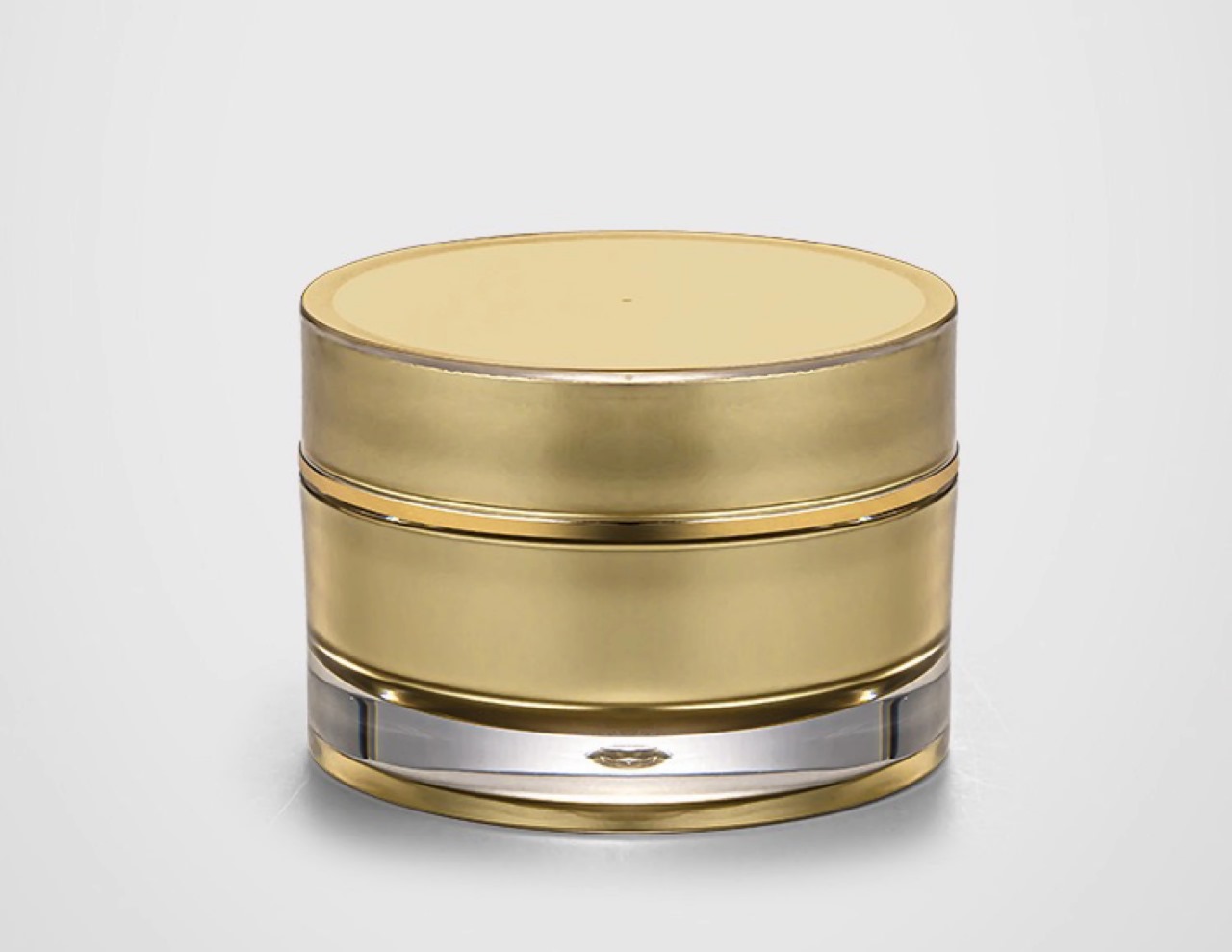 Luxury Gold Cosmetic Jar — Available in 5g, 10g, 15g, 30g, and 50g LB233