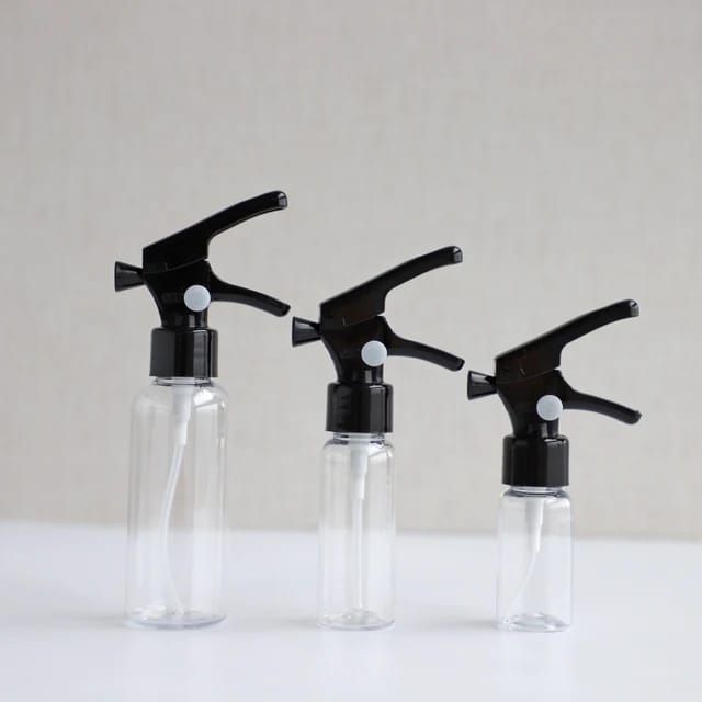 Premium Transparent Spray Bottles with Trigger Pump LB 521